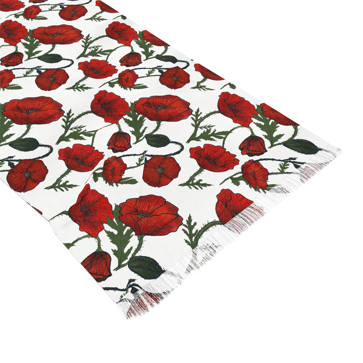 Poppy Field Light Weight Scarf