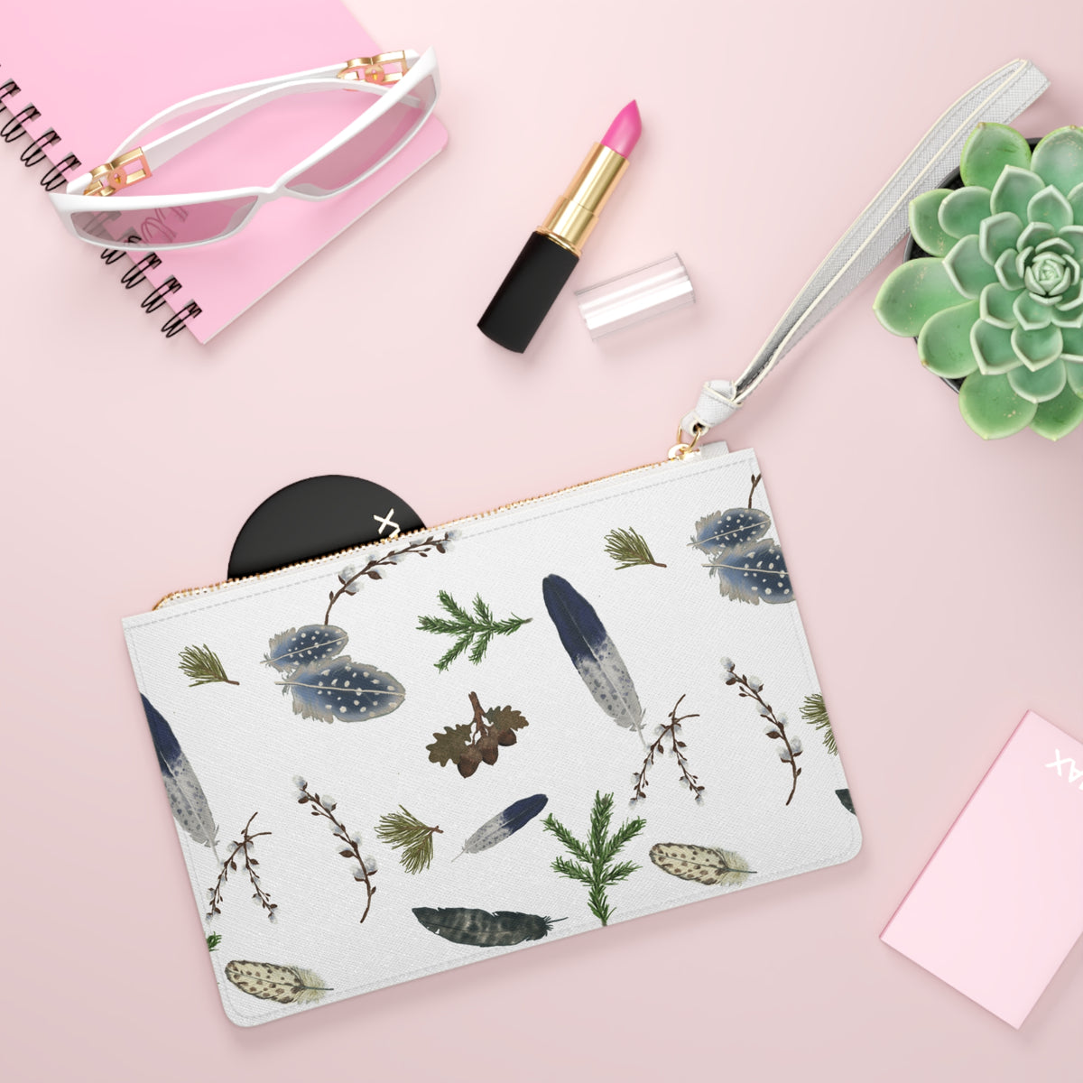 Forest Floor Clutch Bag