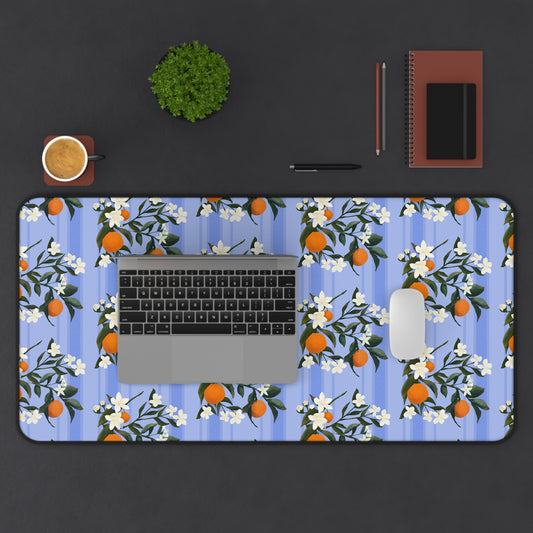 The Grove Desk Mat - Orange Blossoms