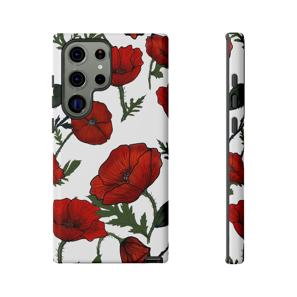 Poppy Field Samsung Galaxy Tough Cases