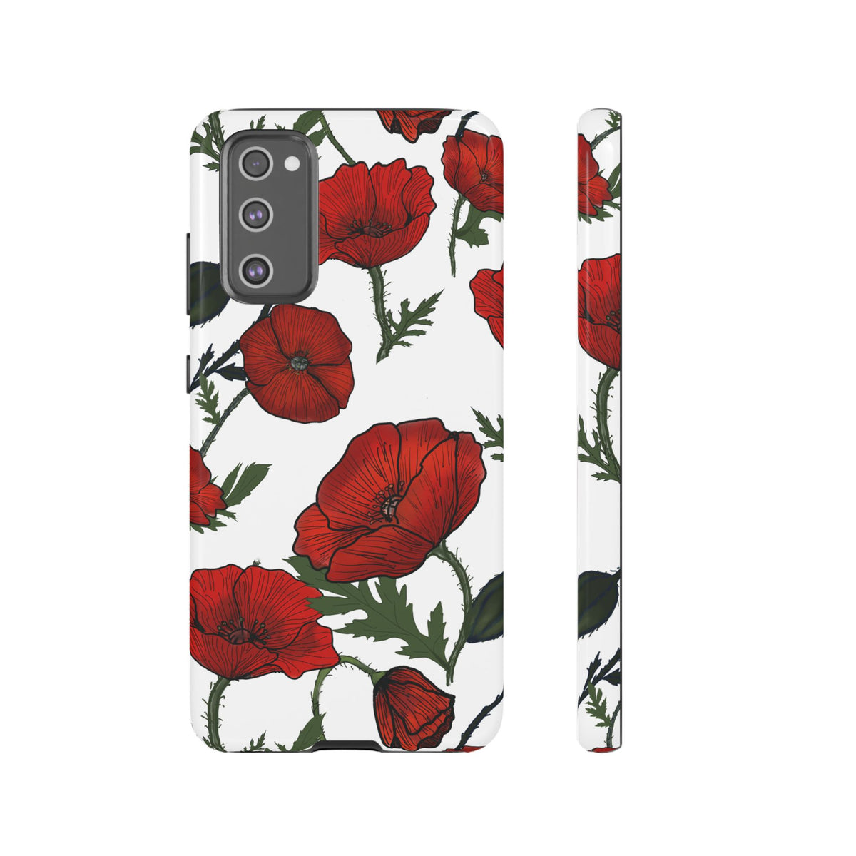 Poppy Field Samsung Galaxy Tough Cases