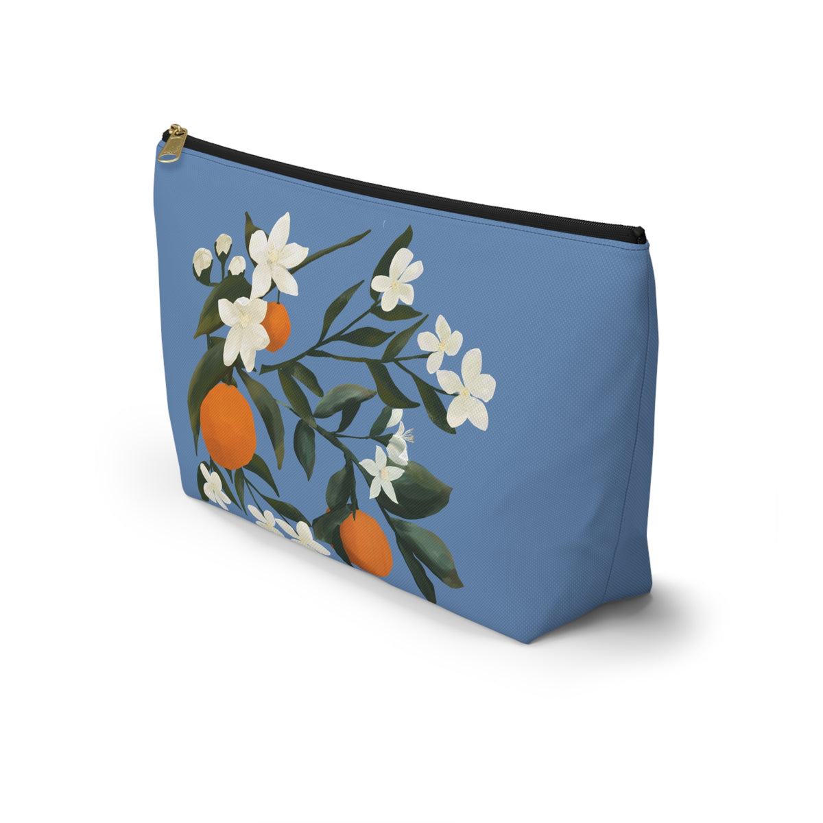 The Grove Accessory Bag w T-bottom - Orange Blossoms