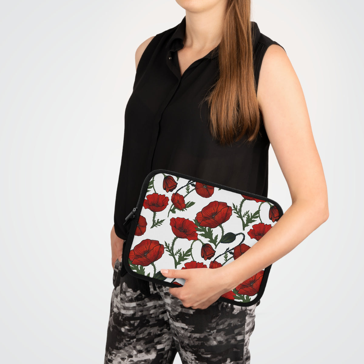 Poppy Field Laptop Sleeve