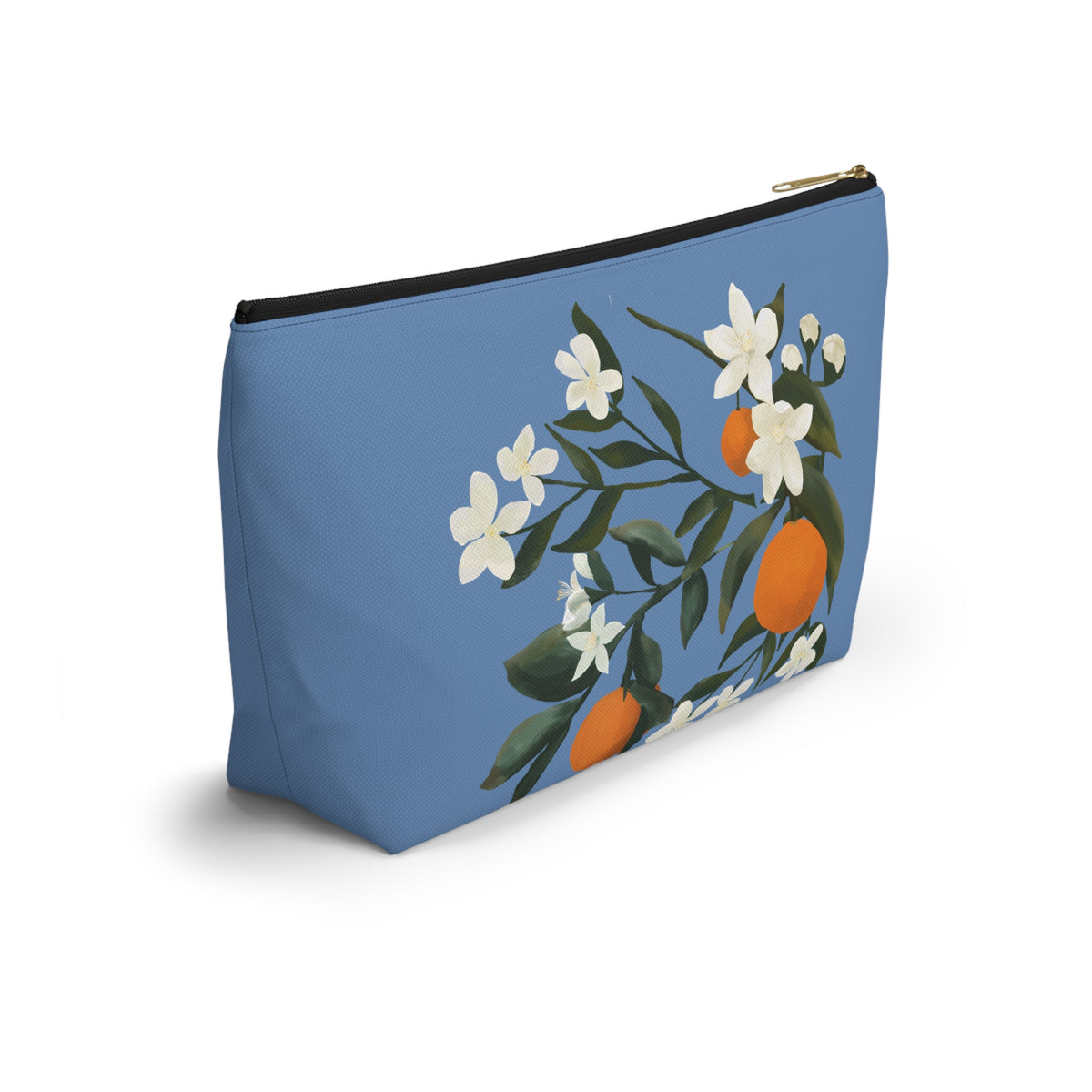 The Grove Accessory Bag w T-bottom - Orange Blossoms