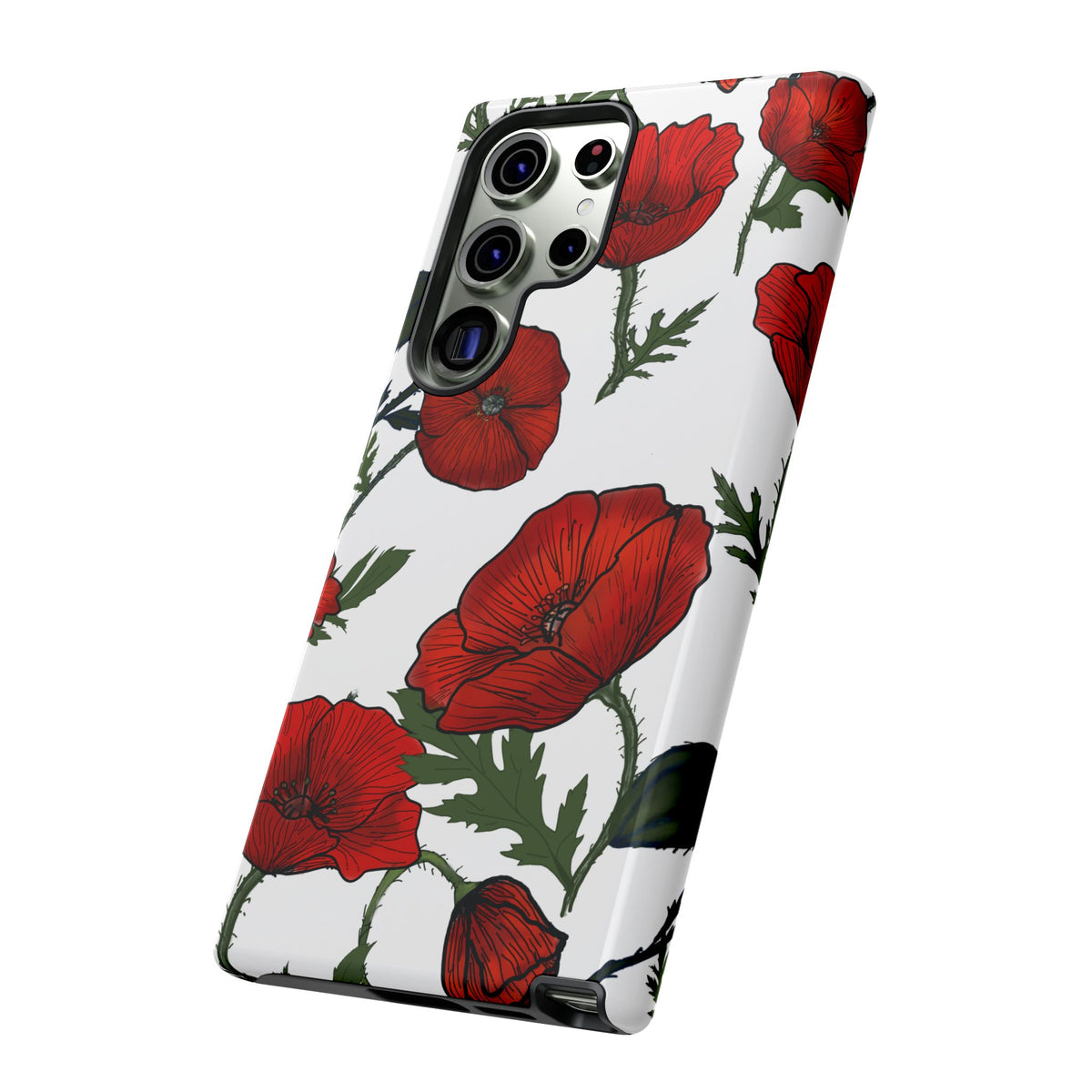 Poppy Field Samsung Galaxy Tough Cases