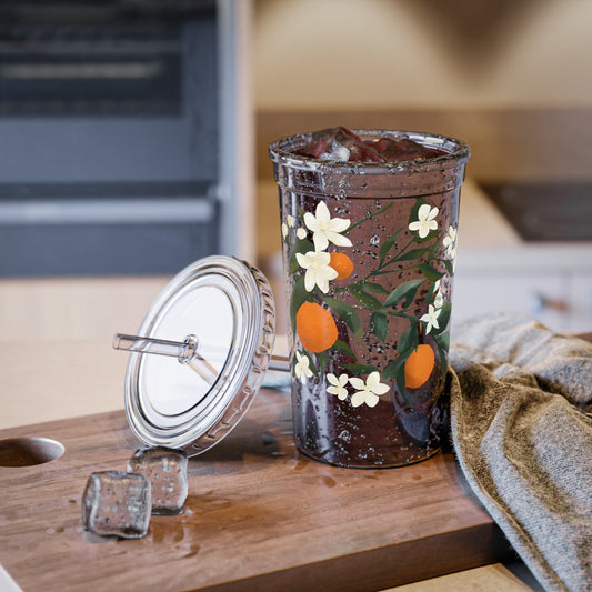 The Grove Acrylic To Go Cup - Orange Blossom
