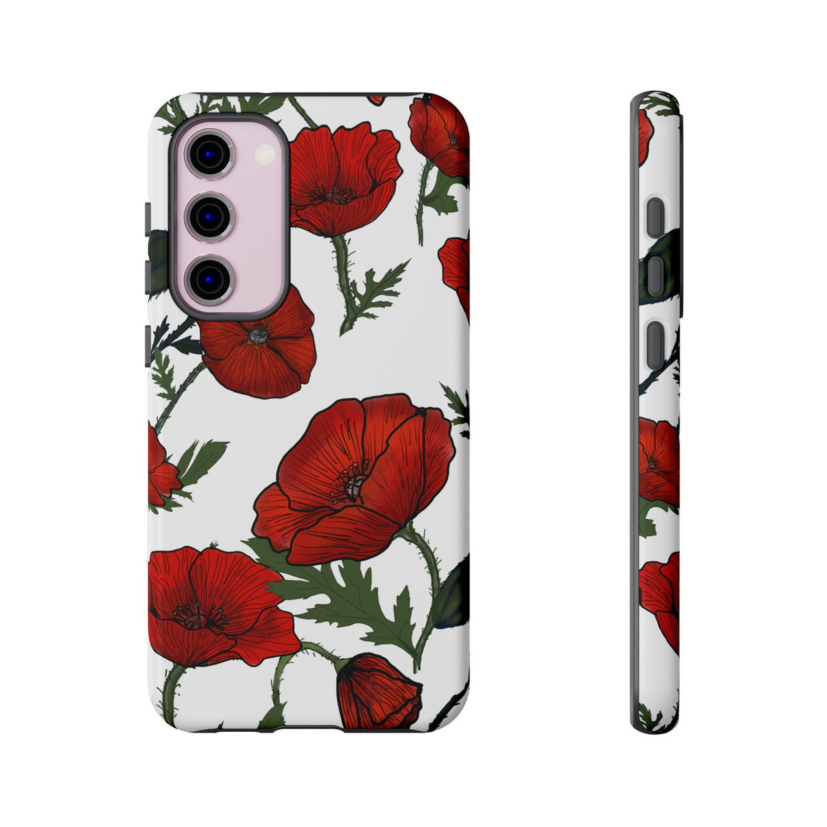 Poppy Field Samsung Galaxy Tough Cases