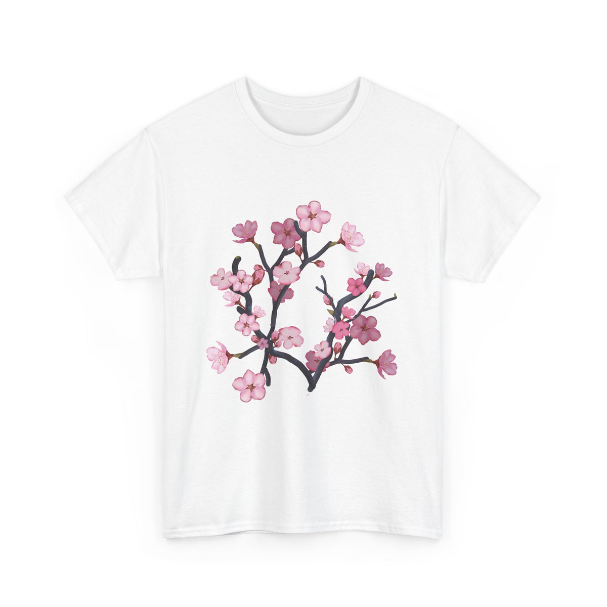 Cherry blossom Unisex Heavy Cotton Tee