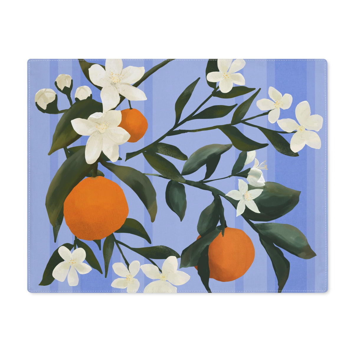 The Grove Placemat — Orange Blossom Floral Table Mat