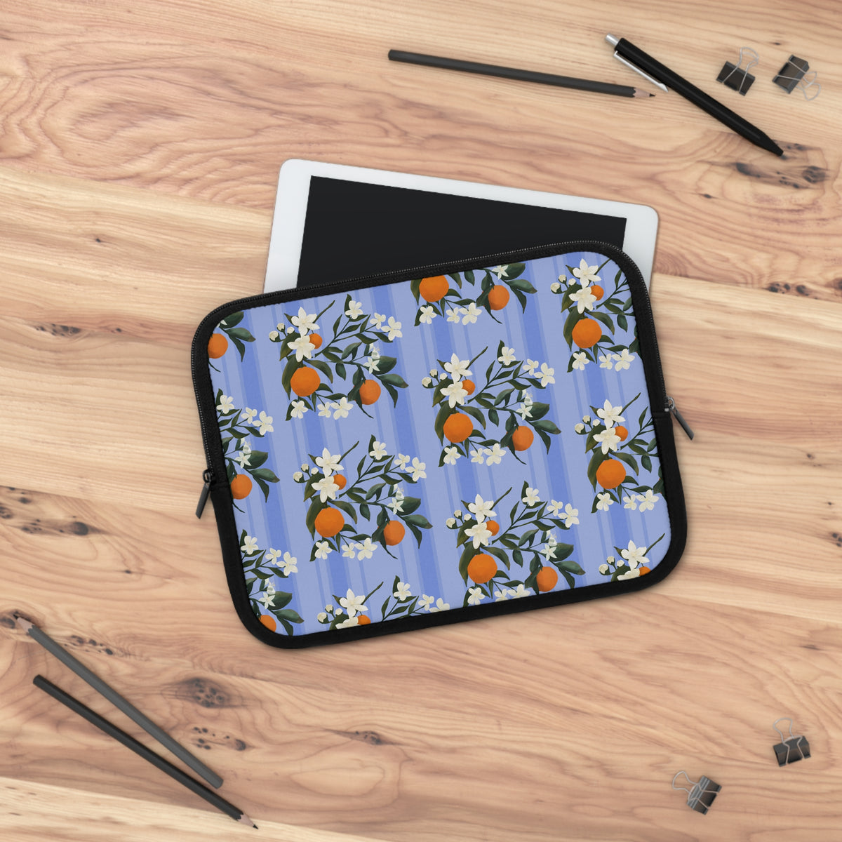 The Grove Laptop Sleeve - Orange Blossom