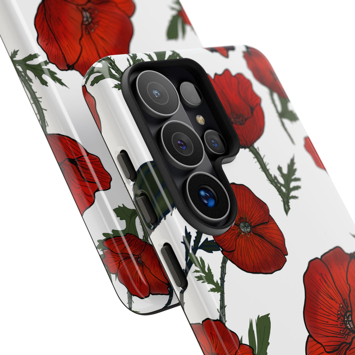Poppy Field Samsung Galaxy Tough Cases