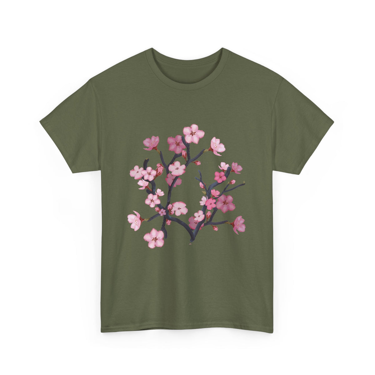 Cherry blossom Unisex Heavy Cotton Tee