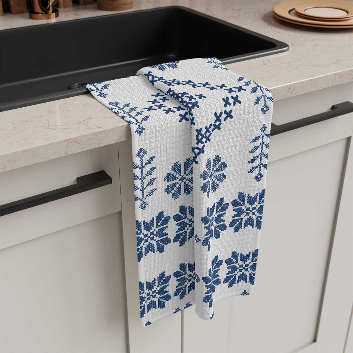 Tatreez Microfiber Tea Towel