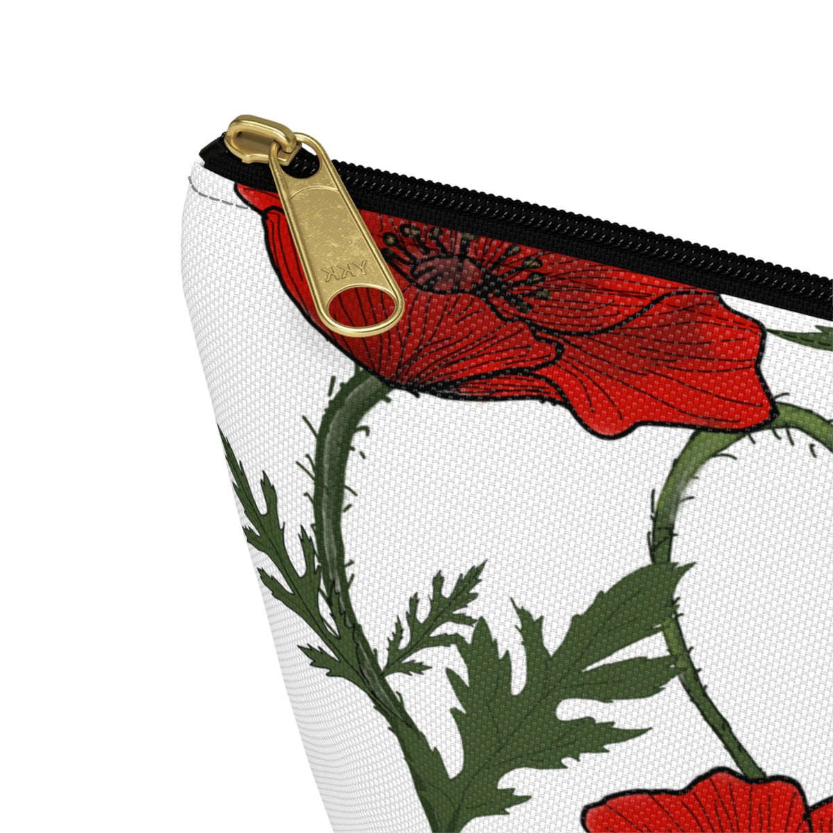 Poppy Field Accessory Bag w T-bottom