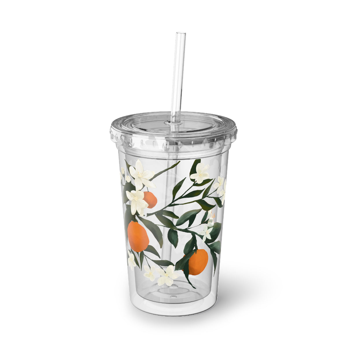 The Grove Acrylic To Go Cup - Orange Blossom