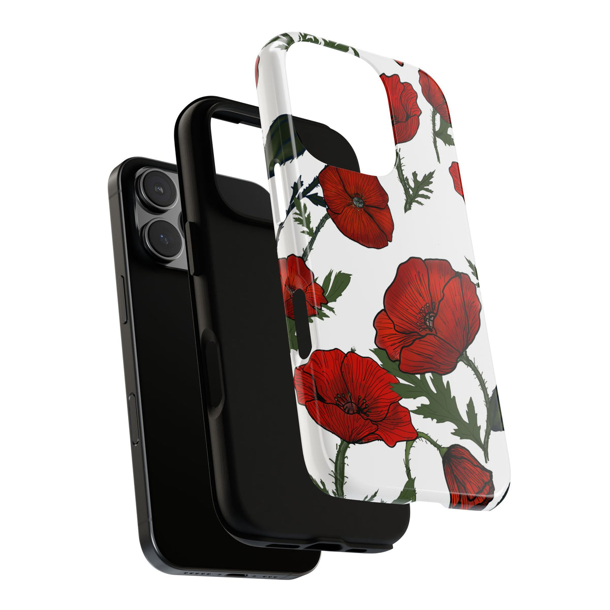 Poppy Field iPhone Tough Cases