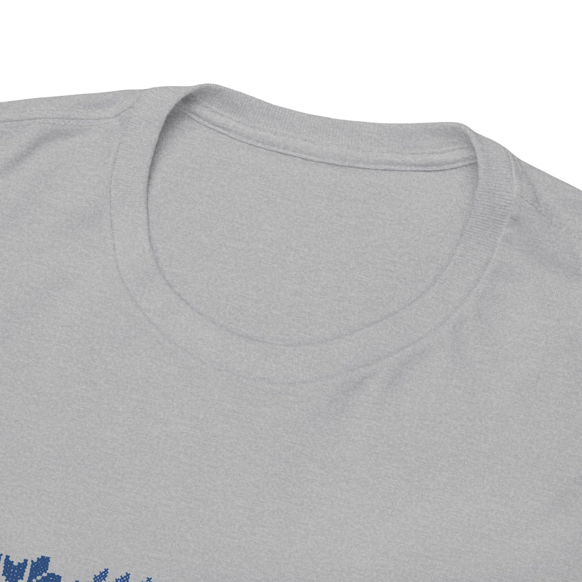 Tatreez Unisex Heavy Cotton Tee Blue Stitch Design