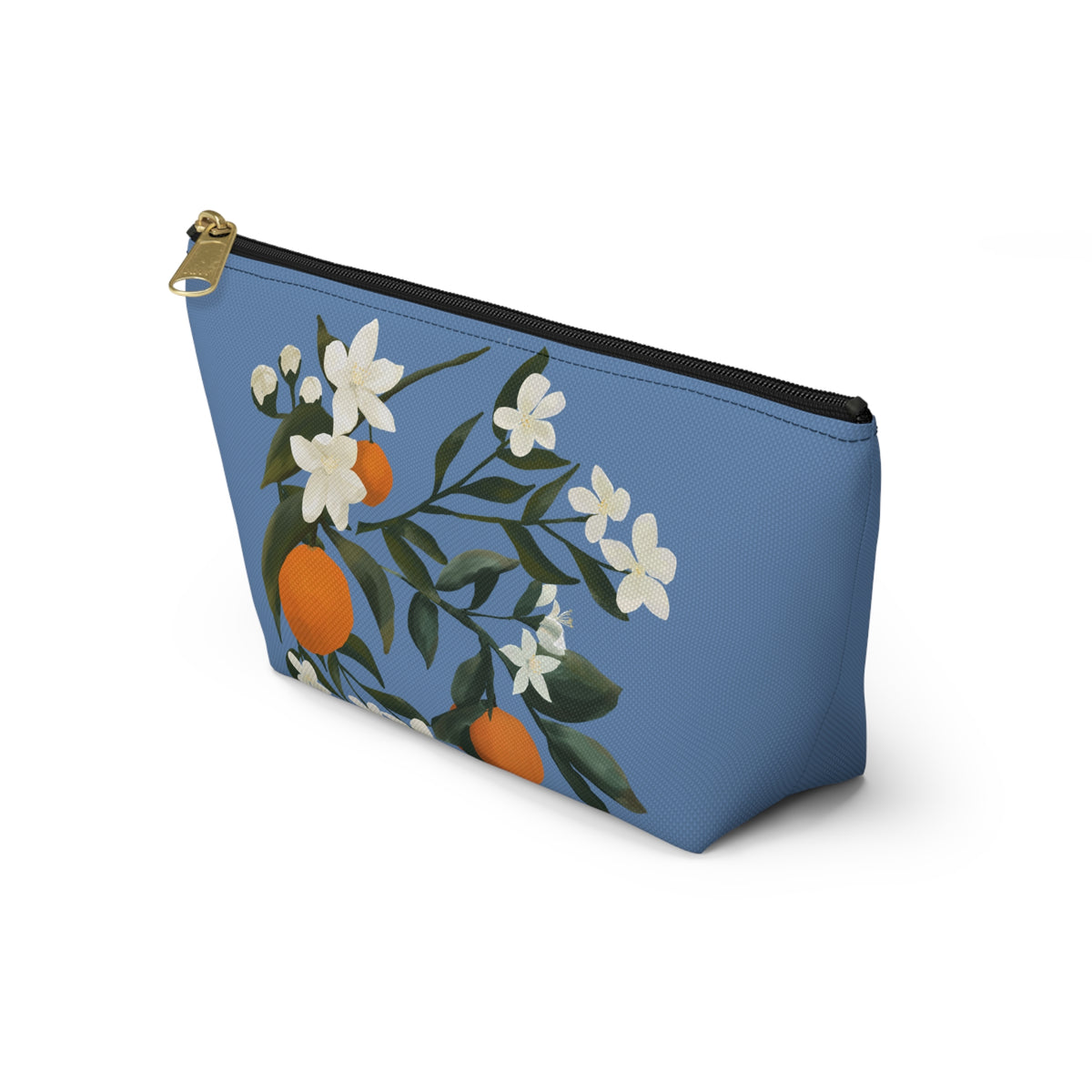 The Grove Accessory Bag w T-bottom - Orange Blossoms
