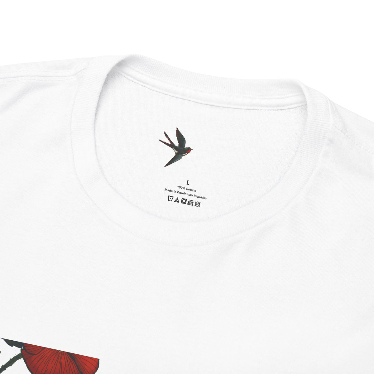 Poppy Field Unisex Heavy Cotton Tee