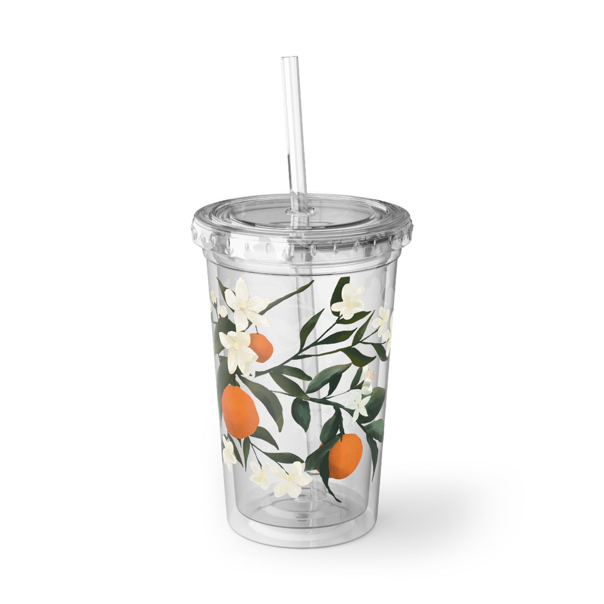 The Grove Acrylic To Go Cup - Orange Blossom