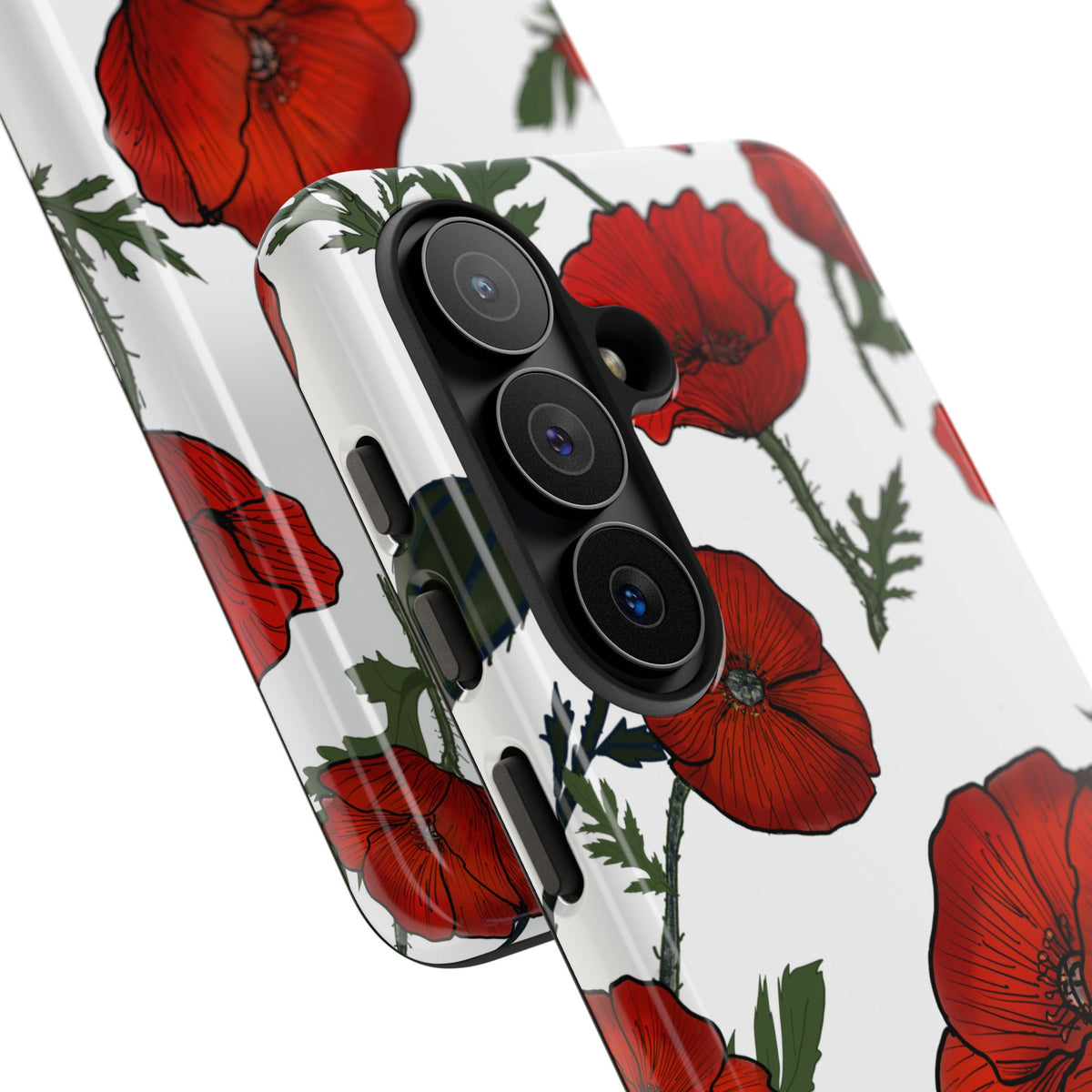 Poppy Field Samsung Galaxy Tough Cases