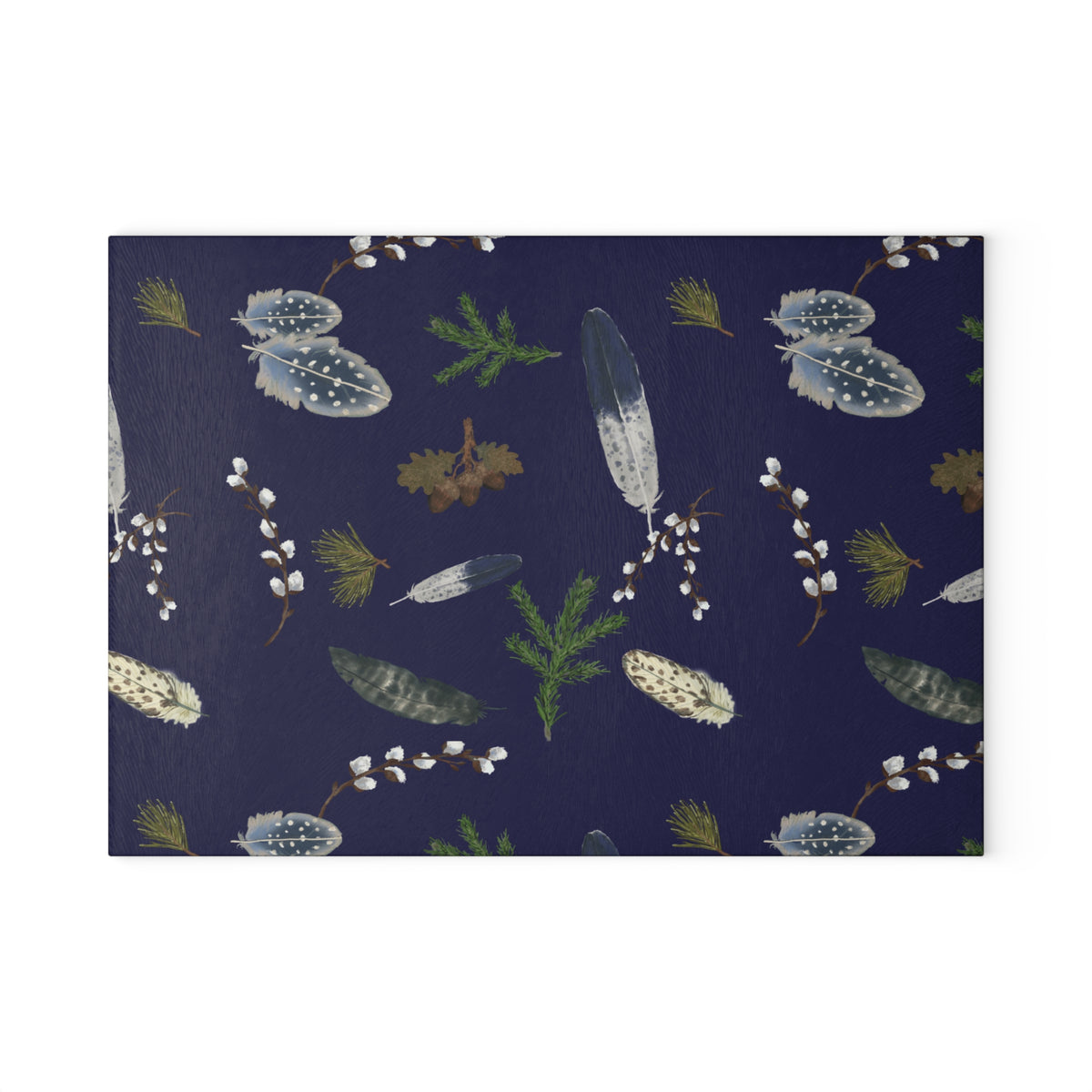 Forest Floor Glass Cutting Board