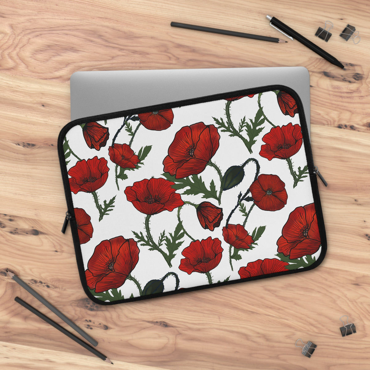 Poppy Field Laptop Sleeve