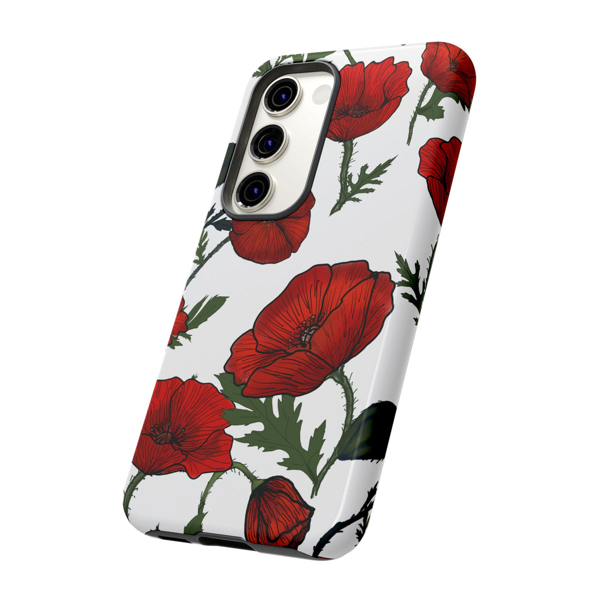 Poppy Field Samsung Galaxy Tough Cases