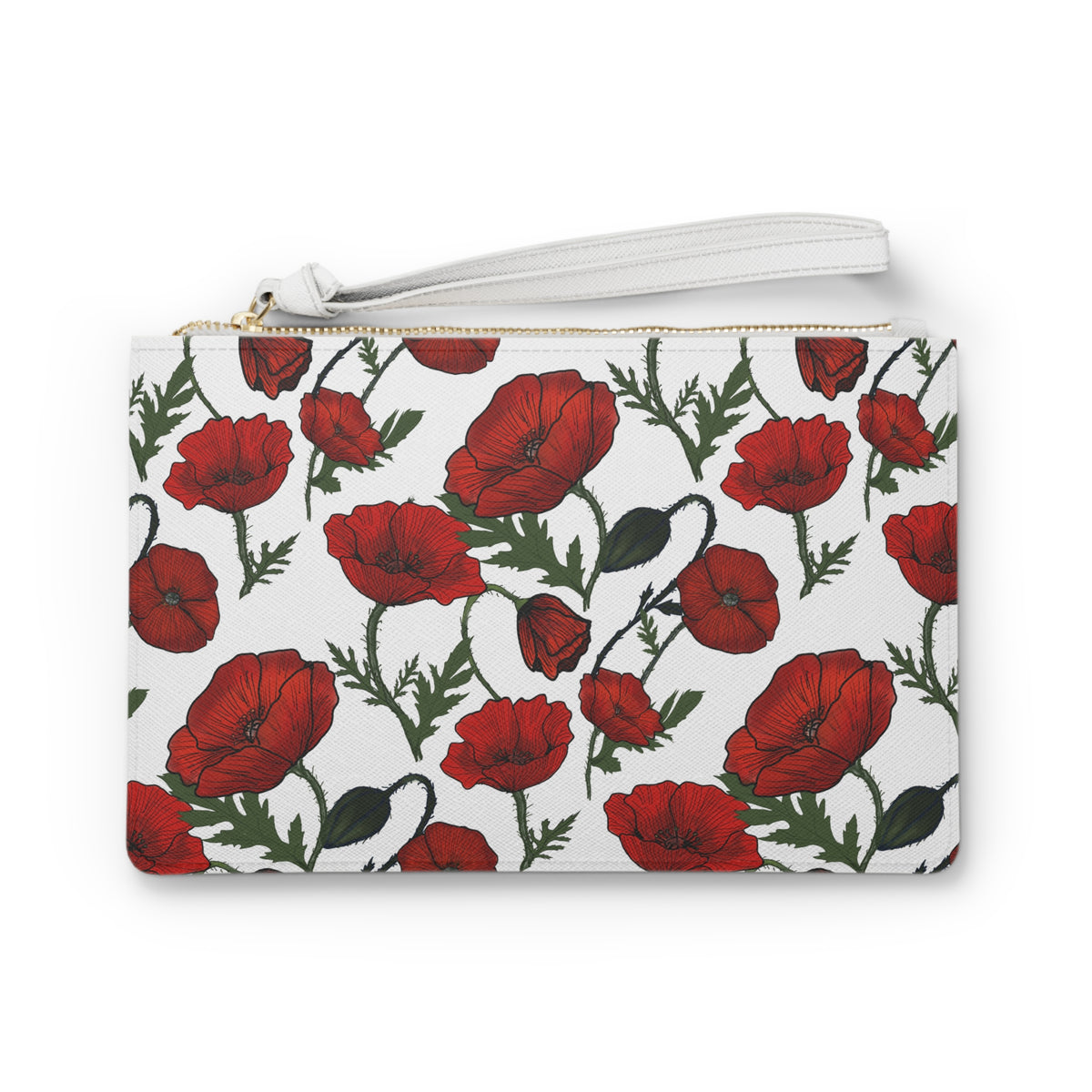 Poppy Field Clutch Bag
