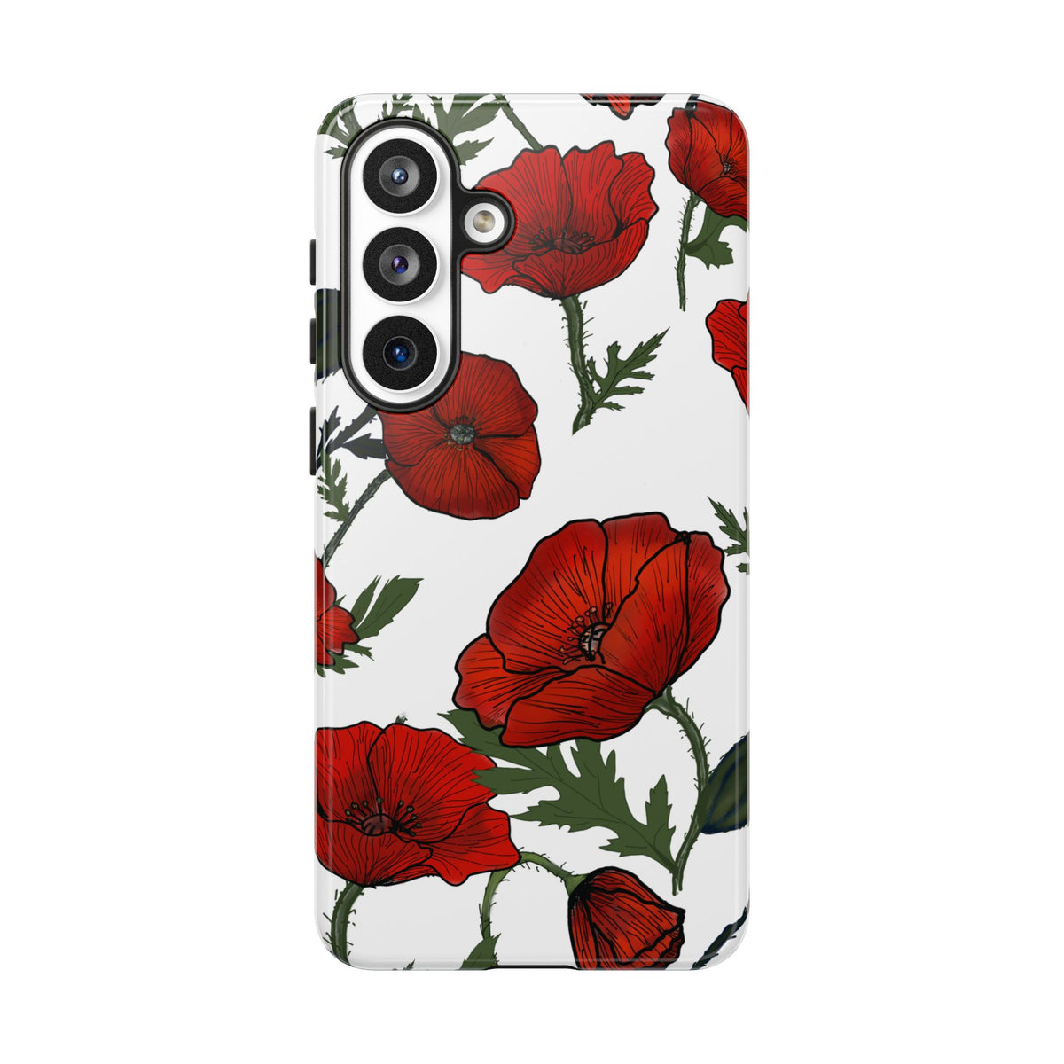 Poppy Field Samsung Galaxy Tough Cases