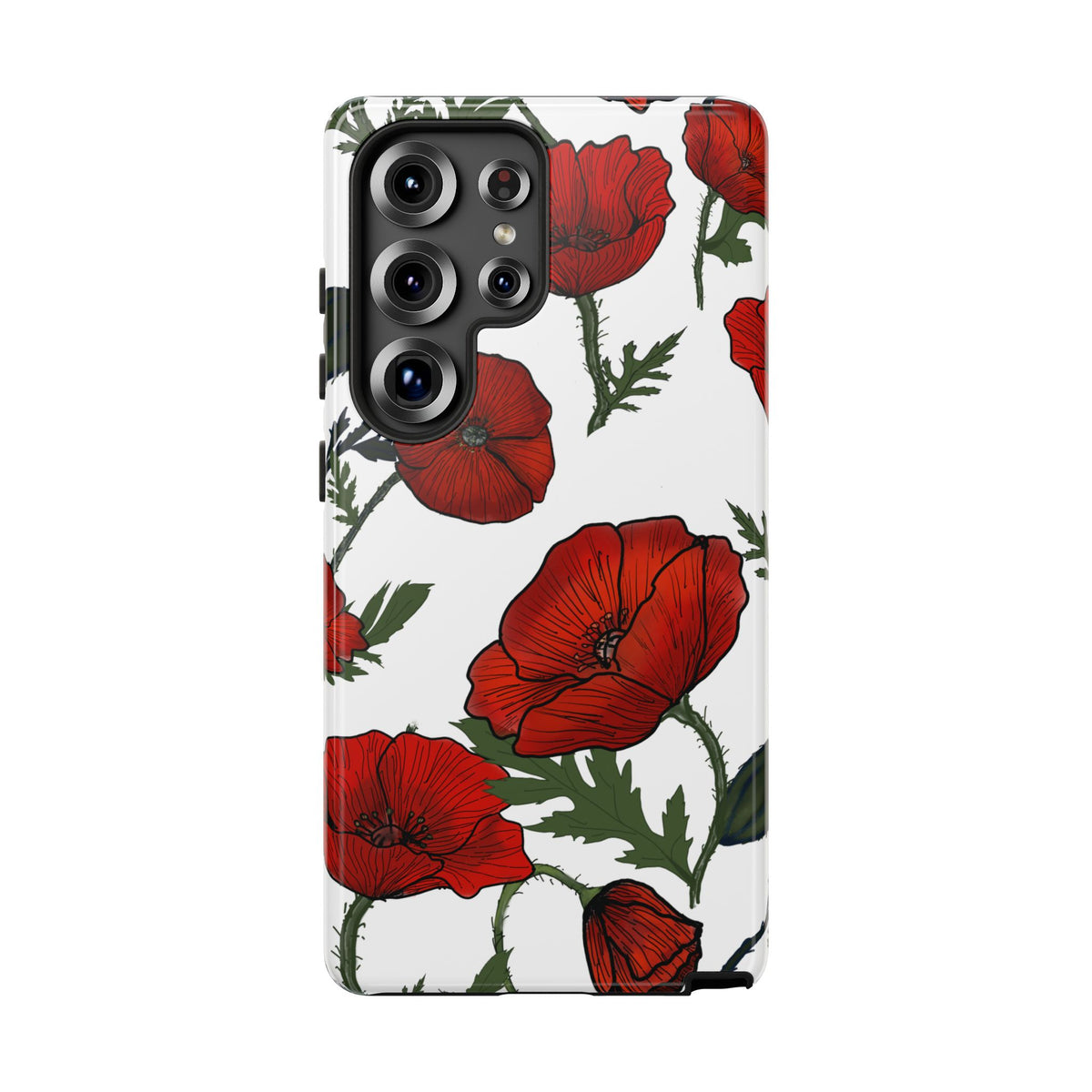 Poppy Field Samsung Galaxy Tough Cases