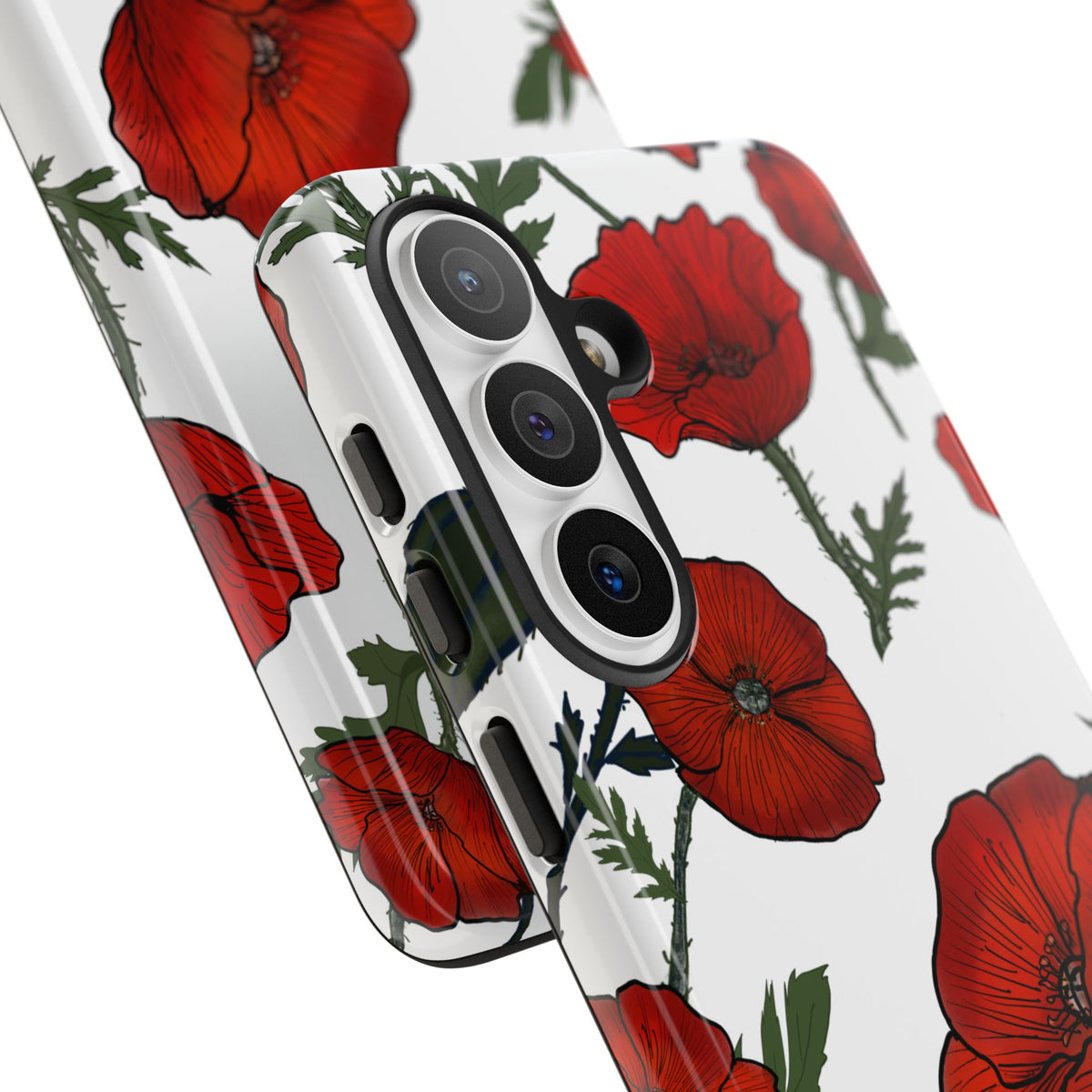 Poppy Field Samsung Galaxy Tough Cases