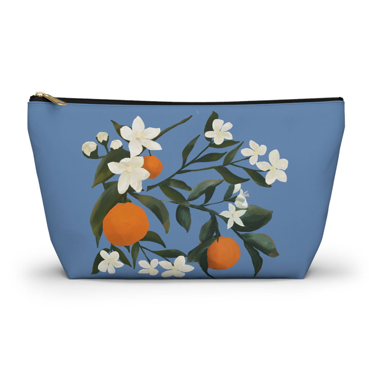 The Grove Accessory Bag w T-bottom - Orange Blossoms
