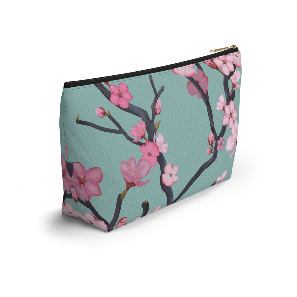 Cherry Blossom Accessory Bag w T-bottom