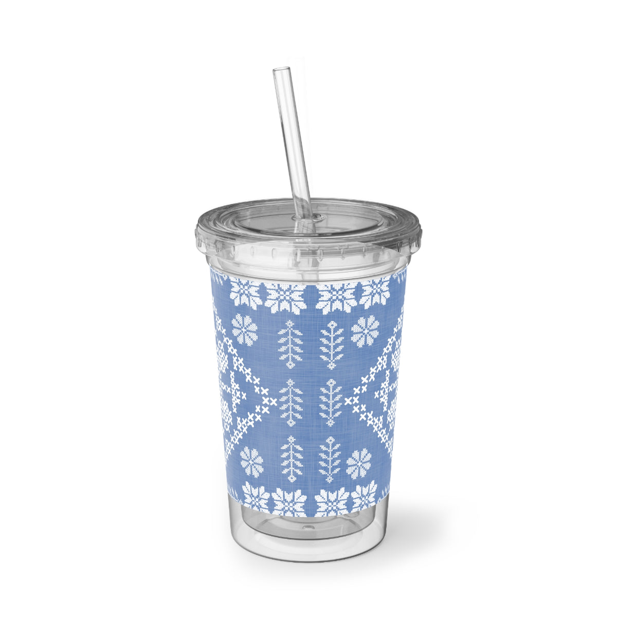 Tatreez Acrylic To Go Cup