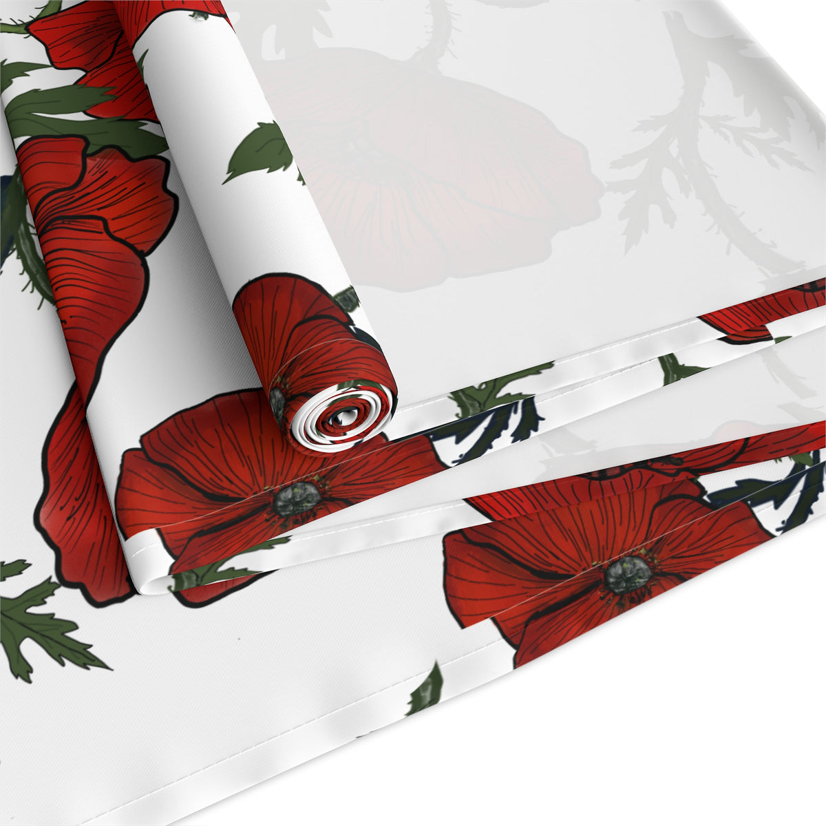 Poppy Field Table Runner