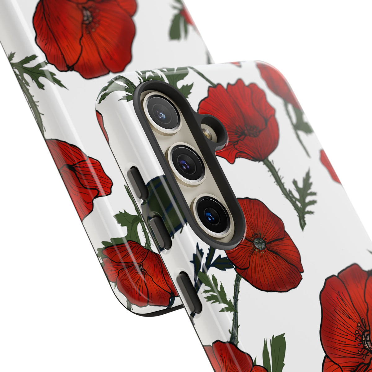 Poppy Field Samsung Galaxy Tough Cases