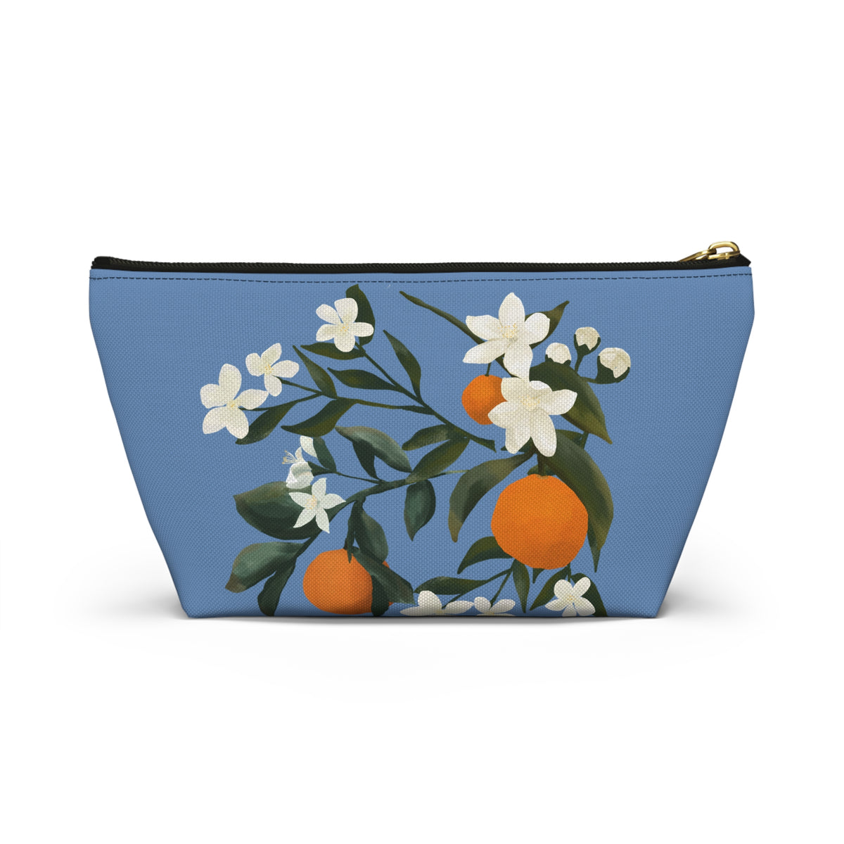 The Grove Accessory Bag w T-bottom - Orange Blossoms