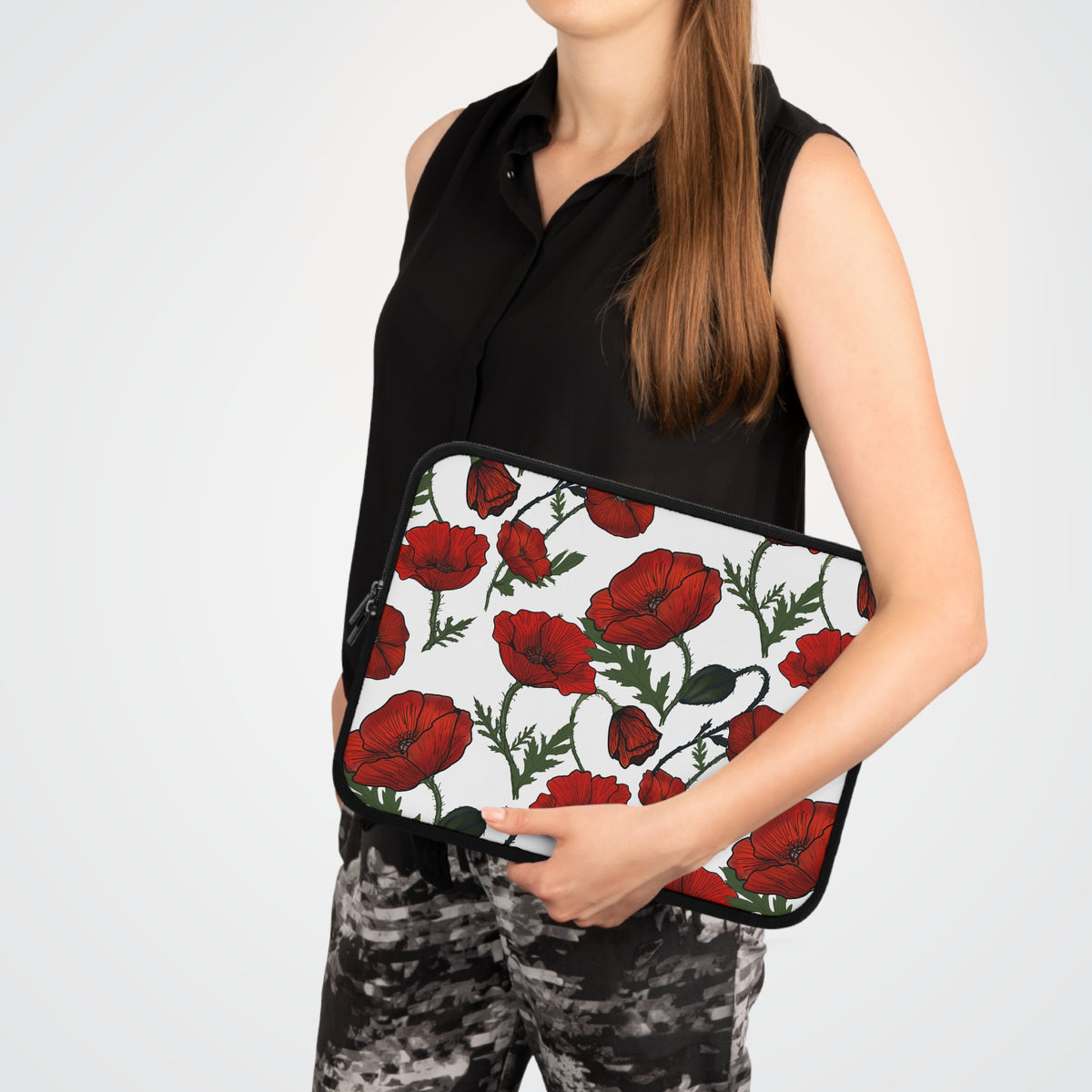 Poppy Field Laptop Sleeve