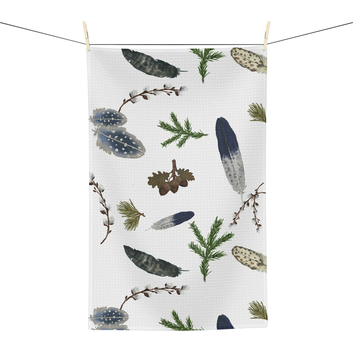 Forest Floor Microfiber Tea Towel