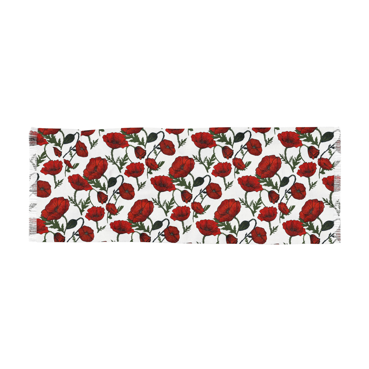 Poppy Field Light Weight Scarf