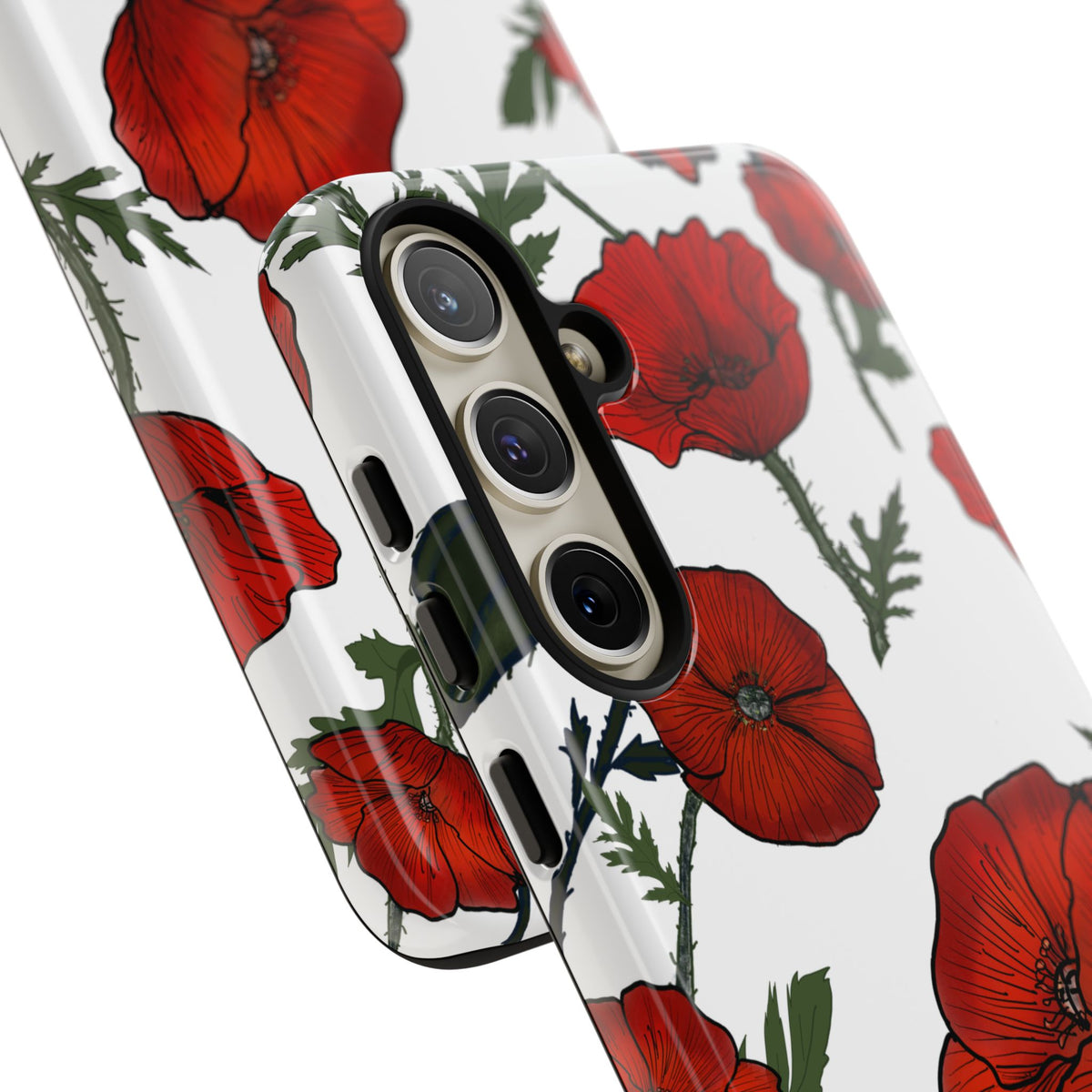 Poppy Field Samsung Galaxy Tough Cases