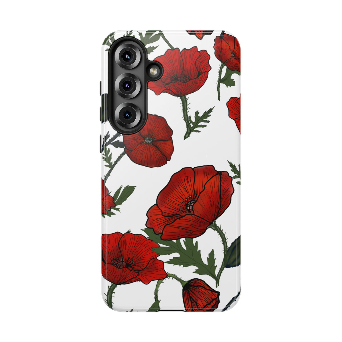 Poppy Field Samsung Galaxy Tough Cases