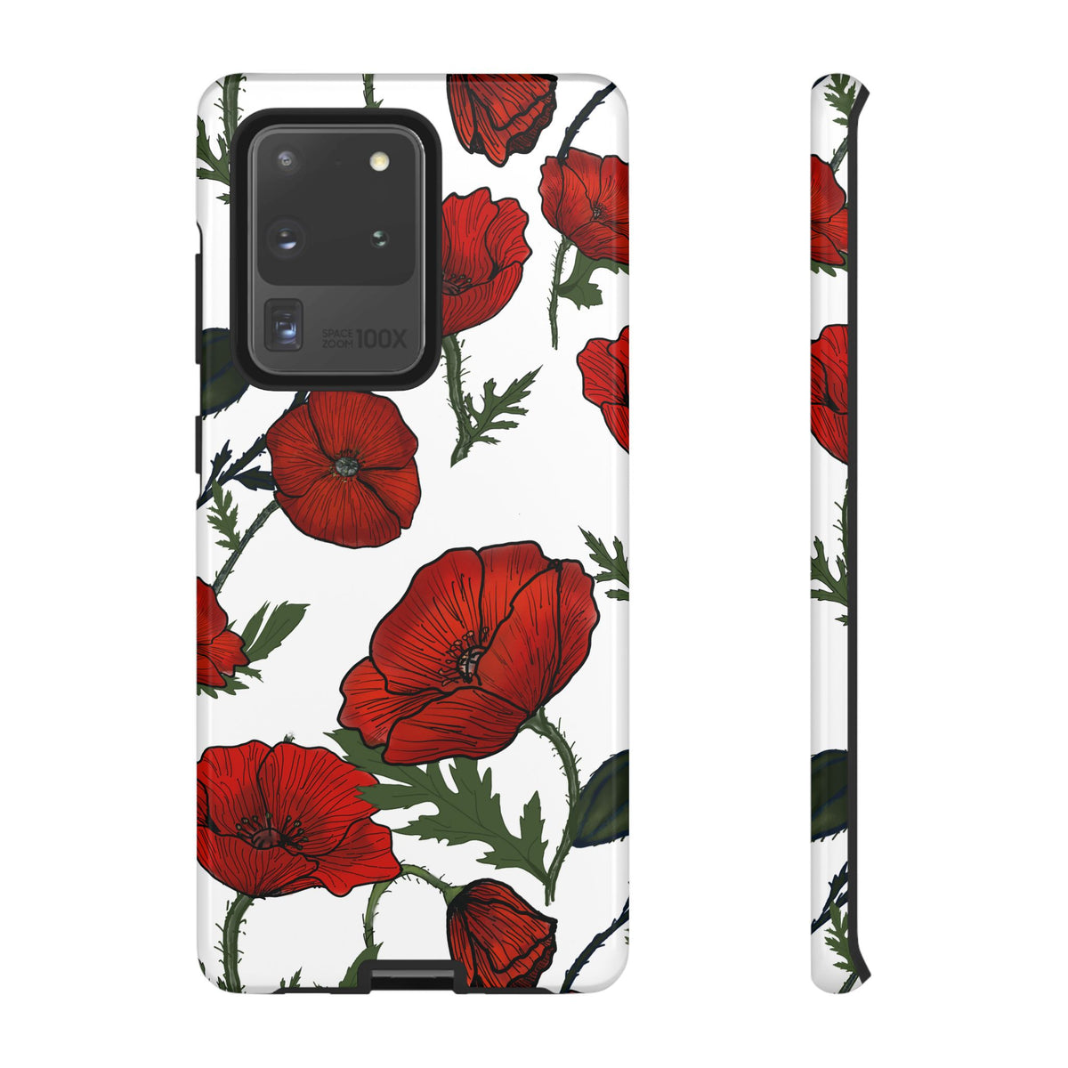 Poppy Field Samsung Galaxy Tough Cases