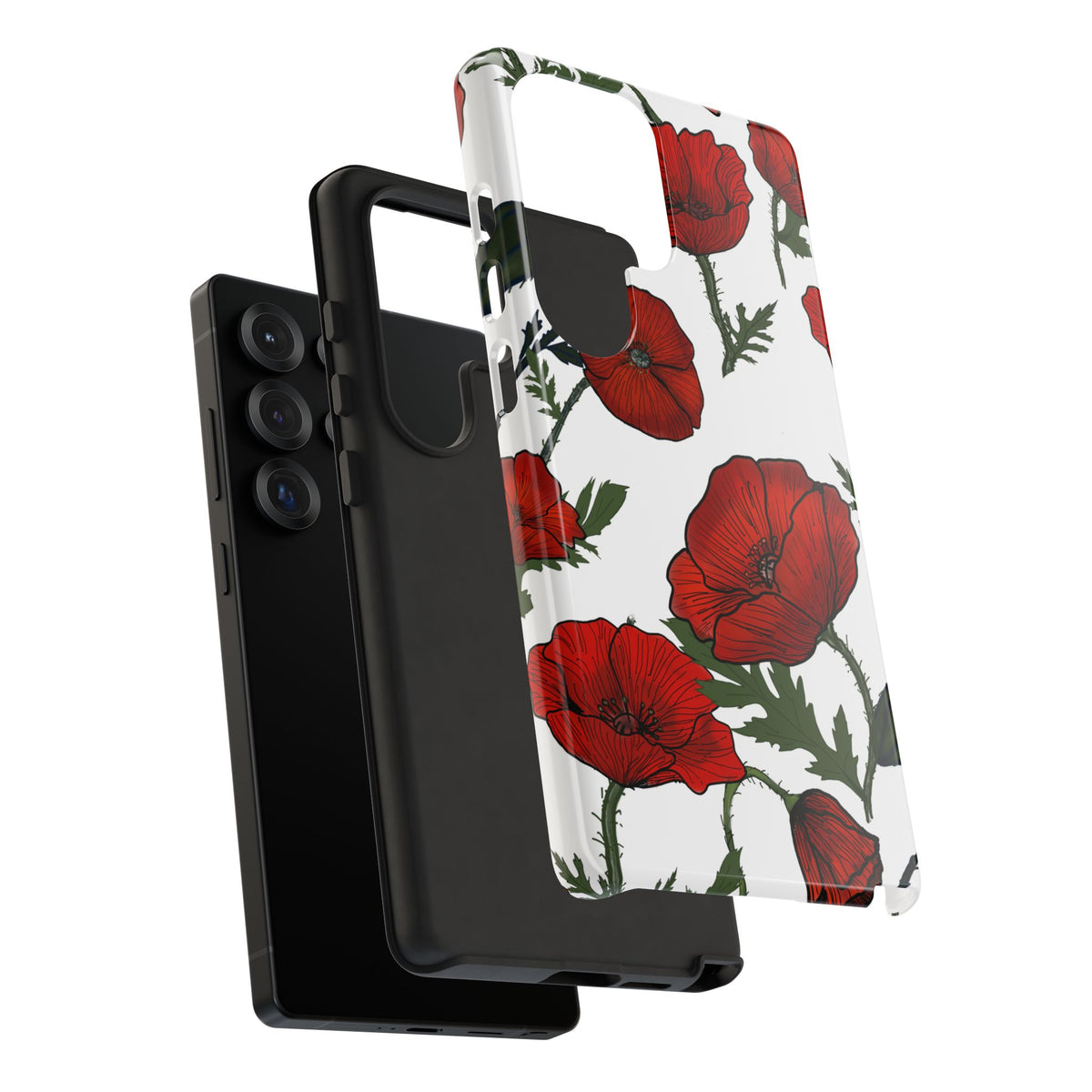 Poppy Field Samsung Galaxy Tough Cases