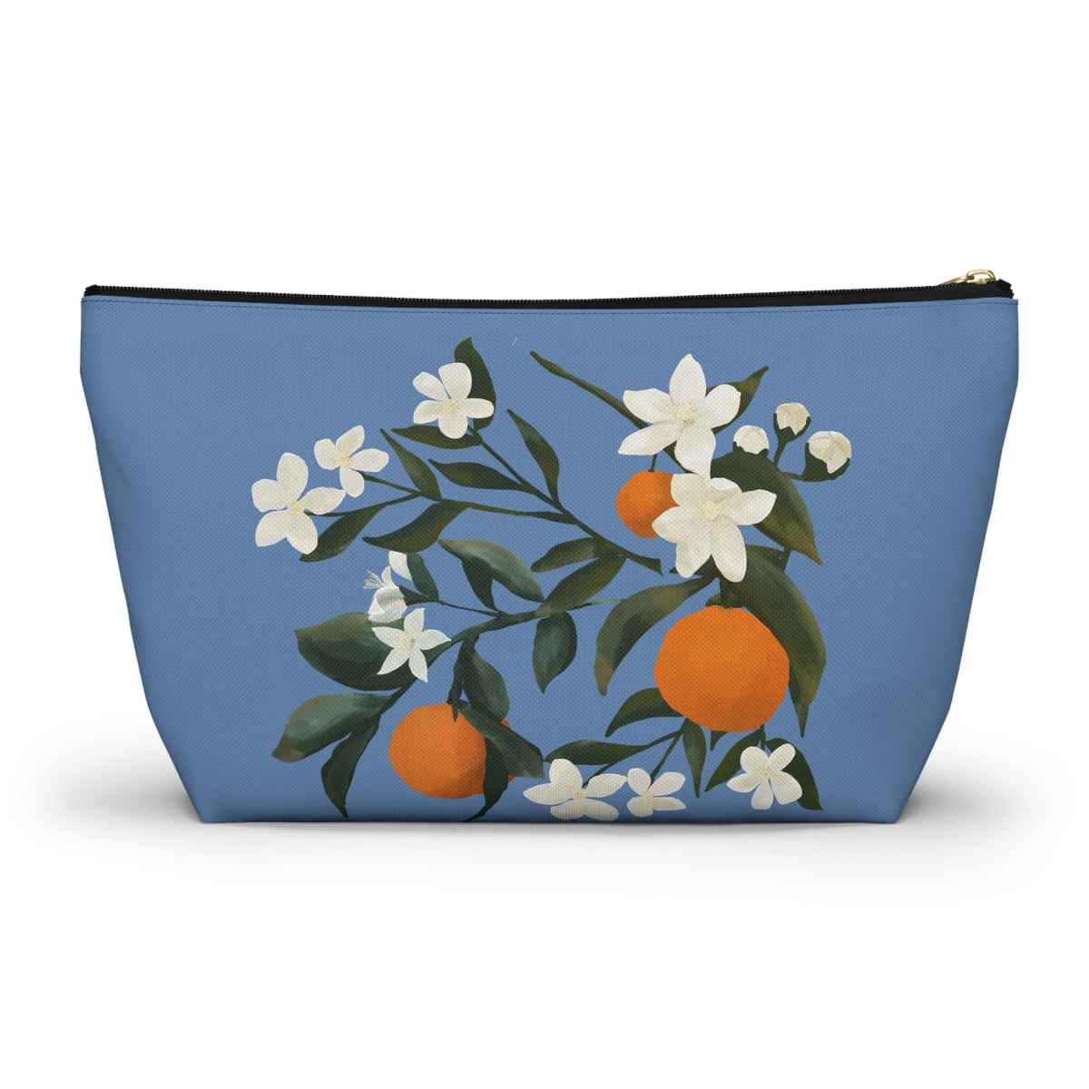 The Grove Accessory Bag w T-bottom - Orange Blossoms