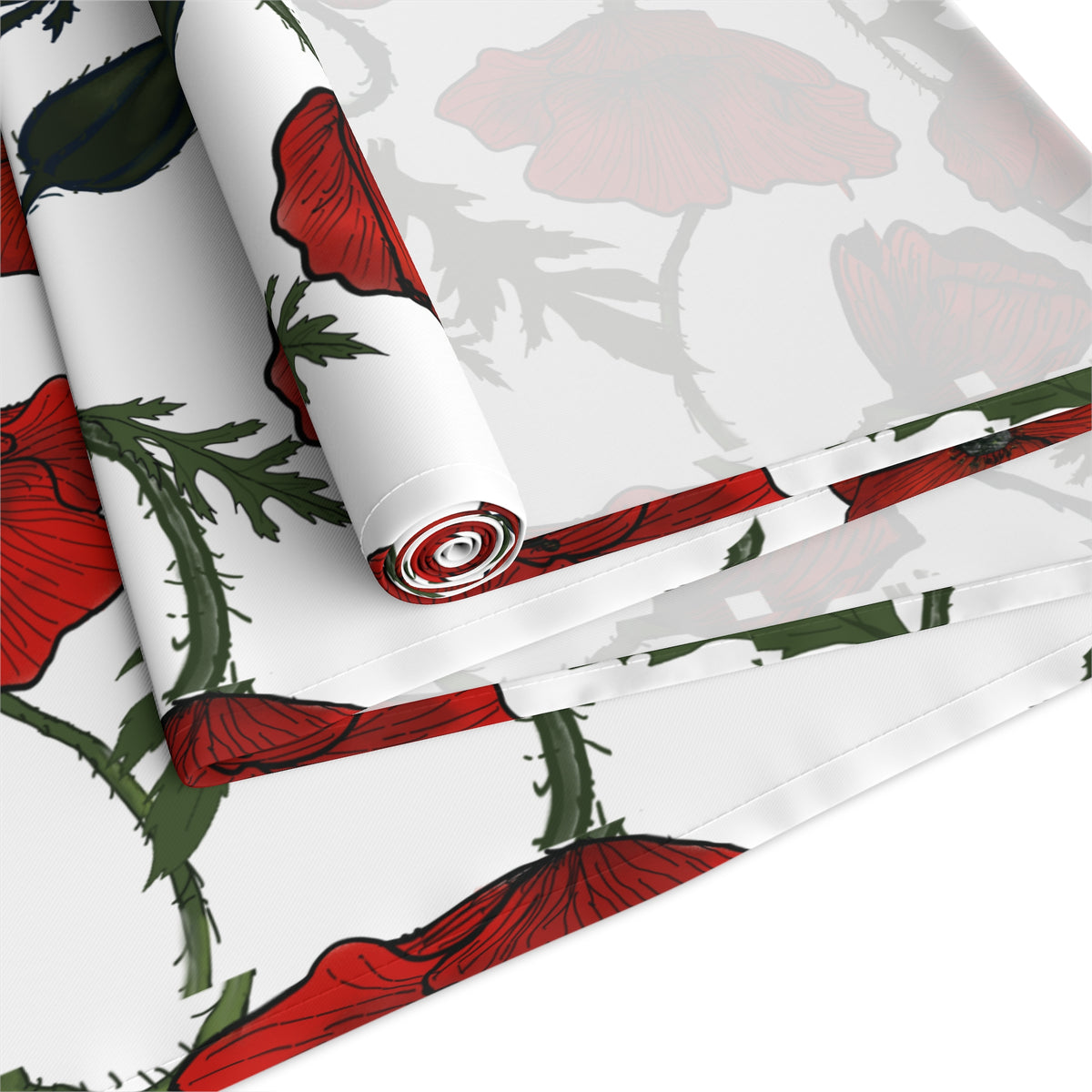 Poppy Field Table Runner