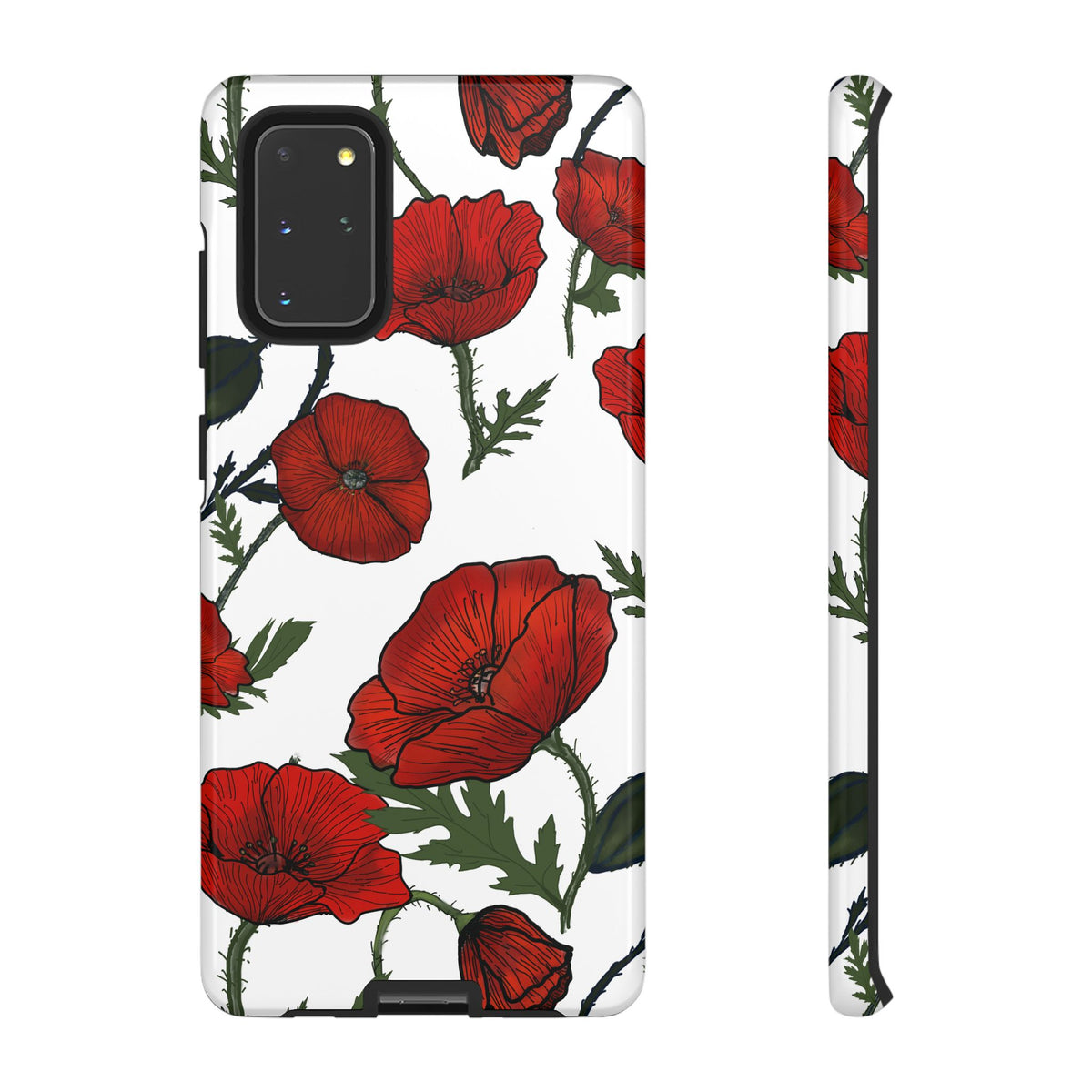 Poppy Field Samsung Galaxy Tough Cases