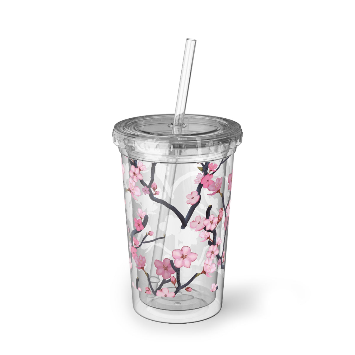 Cherry Blossom Acrylic To Go Cup