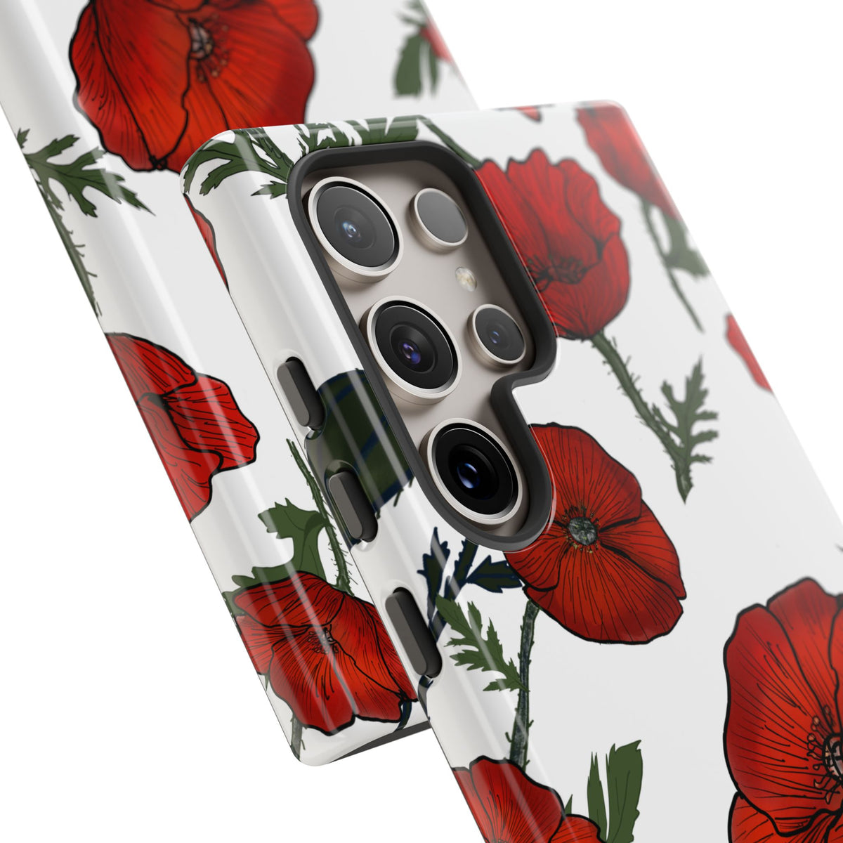 Poppy Field Samsung Galaxy Tough Cases